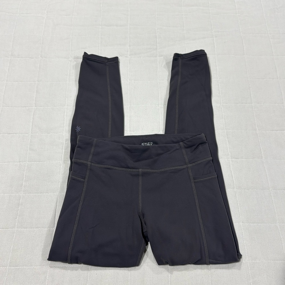 Athleta Gray Leggings for Versatile Performance